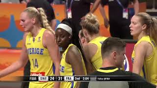 Highlights vs Frankrike 🇫🇷 EuroBasketWomen [upl. by Marlon]