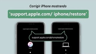 4 Maneira Corrigir iPhone no supportapplecomiphonerestore  Aplicável a iOS1718 [upl. by Keener786]