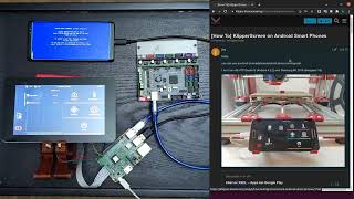 KlipperScreen 을 LCD 와 Android 에 설치해 보기 무선 포함 [upl. by Yaakov]