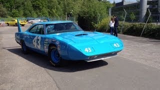 1970 Plymouth Superbird Petty Replica  MOPARs at Brooklands  2652013 [upl. by Aninaig33]