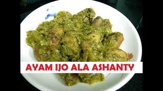 Cara Membuat Ayam Ijo Ala Dapur Asix Ashanty [upl. by Kcered]