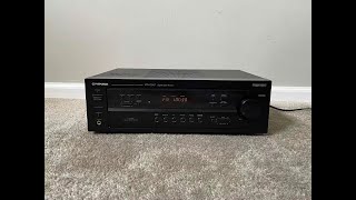 Pioneer VSXD307 51 Home Theater Surround Receiver [upl. by Nyrem]