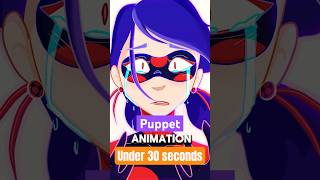 Puppet Animation Tutorial under 30 Seconds ✨ aftereffects animation [upl. by Haidabo]