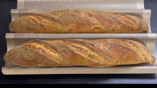 How to make Sourdough French Baguette [upl. by Nimrak]