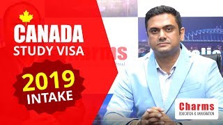 Canada Study Visa  September 2019 Intake  Indian Students [upl. by Dow]