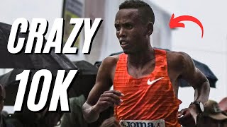 Will BERIHU AREGAWI Break The 10k World Record [upl. by Idnil267]