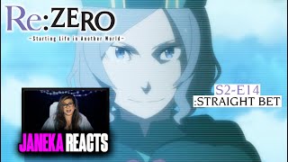 ReZERO s2 e14 quotSTRAIGHT BETquot reaction [upl. by Yttap739]