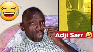 Wouy 😂 Adji Sarr daw na 🤣 Mbaye Ma ndaw quot Nañiou surveiller aéroport yi [upl. by Eelynnhoj]