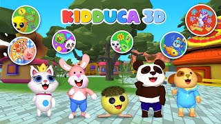 Kidduca 3D  RMB Games  Play and Learn English Spanish Portuguese [upl. by Gnol872]