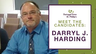 Meet the Candidates 2021 Darryl J Harding [upl. by Patt]