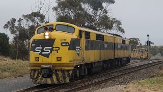 GM10 amp GM22 departing Callington LE to NSW [upl. by Chaddy]