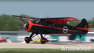 Mass Arrivals at EAA AirVenture Oshkosh 2015  Sunday Part 3 [upl. by Stock]