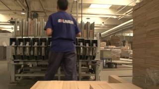 UNILIN production process parquet [upl. by Oemac]