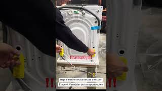 Haier Washing Installation Video [upl. by Whitcher427]