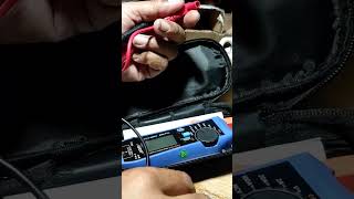 clamp meter owon cm2100b smart test [upl. by Elpmid288]