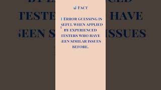 🎬 Exploring the Intuitive Side of Testing—Error Guessing [upl. by Dahij]