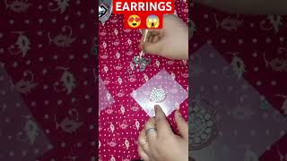 design 😱earrings trending video beautiful short diy earingcraft youtubpartner ytshorts [upl. by Alessandro]