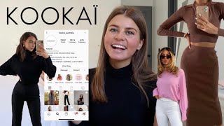 KOOKAÏ try on haul  Winter Lookbook [upl. by Aleras]