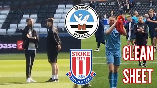 SWANS STALEMATE  Stoke City Matchday VLOG vs Swansea City [upl. by Moina115]