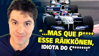 Montoya Alonso Raikkonen os pilotos de Fórmula 1 reclamando no rádio [upl. by Lovell]