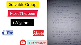 Every subgroup of a solvable group is solvable  Msc st year Algebra Solvable group [upl. by Bywaters]