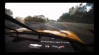 Corvette Racing v Flying Lizard  Le Mans 2011 [upl. by Ecnerret]