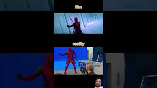 Making of Deadpool dance scene deadpool marvel memes music [upl. by Nadler911]