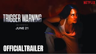 Trigger Warning  Official Trailer 2024  Jessica Alba Action Movie  Netflix [upl. by Ettenej]