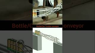 Bottlecan Twister conveyor shorts virals physics [upl. by Omolhs]