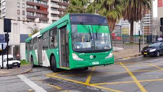 Transantiago buses Caio Mondego LAH y HA [upl. by Eniamrehc731]