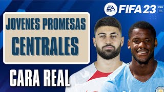 JOVENES PROMESAS CON ROSTRO REAL  DEFENSAS CENTRALES DFC  FIFA 23  MODO CARRERA [upl. by Randene]