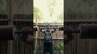 Barbell front raise for shoulder exercise fitness motivated barbellexercises shoulderworkout [upl. by Naicad]