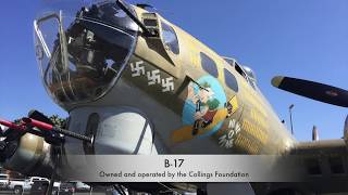 Collins Foundation B17 Bomber Ride [upl. by Leta461]