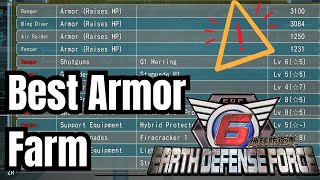 EDF6  Best Armor Farm in the Game  true AFK with turbo controller [upl. by Ashly376]