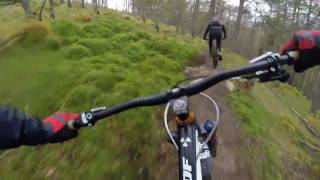 quotPink Floydquot and quotRake and Ruinquot Dunkeld  mtb  Scotland [upl. by Nedrah]