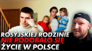 Rosyjska rodzina jest niezadowolona z życia w Polsce [upl. by Orlanta]