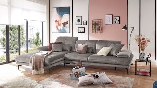 Flexibles Sofa SO 3500 von set one by Musterring mit motorischem Sitzvorzug [upl. by Rowney892]