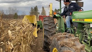 John Deere 35 Chopping Corn [upl. by Einot]