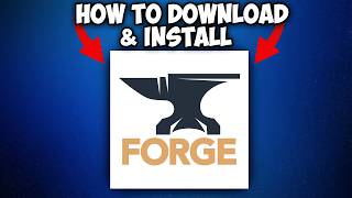 How to Download amp Install Forge for Minecraft 121 [upl. by Htiduj]