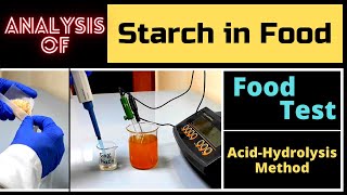 Determination of Starch Content  A Complete Procedure  Acid Hydrolysis Method [upl. by Wynn479]