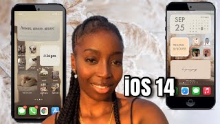 Tuto iOS14  Comment CUSTOMISER sa page daccueil  Créer et personnaliser des widgets FACILE [upl. by Enecnarf]