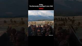 The Normandy Landings DDay  No Music Pure Sound shorts ww2 [upl. by Aratahs913]