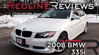 2008 BMW 335i Review Walkaround Exhaust amp Test Drive [upl. by Hsot]