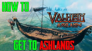 How to get to the Ashlands in Valheim Step By Step Valheim Ashland Guide [upl. by Valentia]