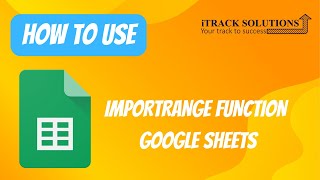 IMPORTRANGE  How to import Data From one sheet to another Sheet in Google Sheets [upl. by Edelman]