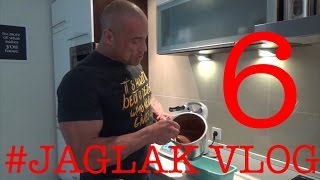 JAGLAK VLOG 6  zwykły dzień praca rodzina treningi i FIT przepis [upl. by Arvell]