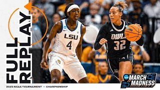 LSU vs Rice  2024 NCAA womens first round  FULL REPLAY [upl. by Previdi511]