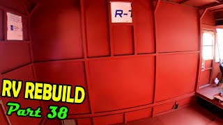 RV REBUILD Part 38 Seam Sealer Interior Paint Windows [upl. by Eamanna]