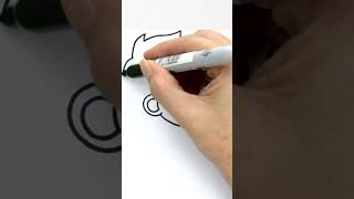 🔴 How To Draw Avengers Superhero  Hulk Baby FACES drawing hulkbabyface marveldraws shorts [upl. by Brenden228]