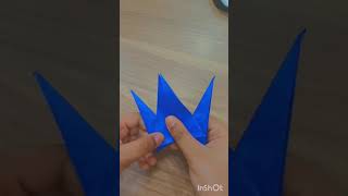 origami flapping bird DIY [upl. by Hillier]